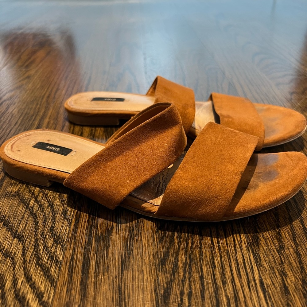 Mango flat sandals